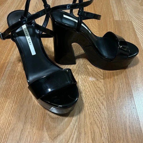 chinese dress ladies L'AUTRE CHOSE OPEN TOE SANDALS IN PINK PATENT LEATHER main image 0